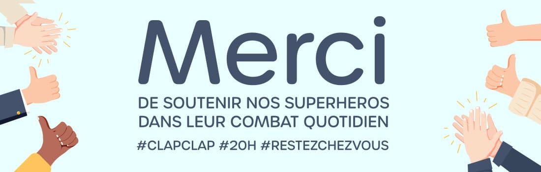 Merci Merci de soutenir nos Superheros dans leur combat quotidien